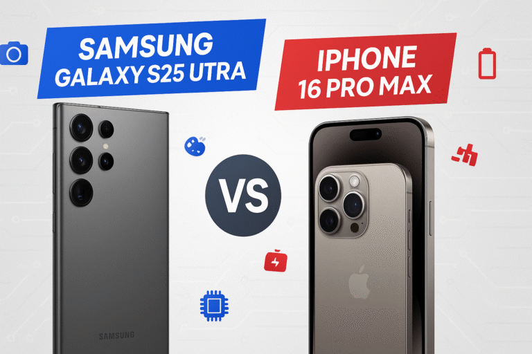 Samsung Galaxy S25 Ultra vs iPhone 16 Pro Max